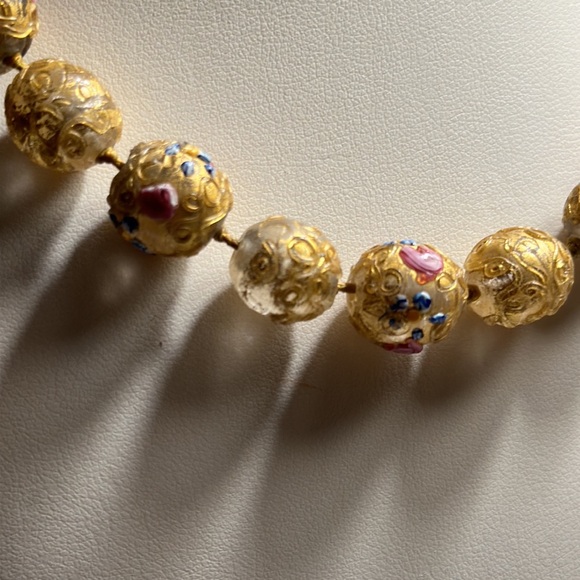 Venetian Glass Pendant Necklace - Picture 3 of 7